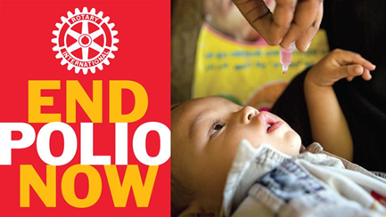 Rotary End Polio