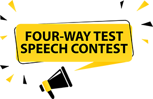 Four-Way test speech contest